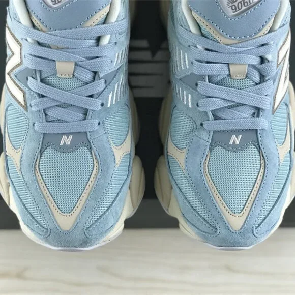 New Balance 9060 Mens Sneakers in Blue Haze and Beige - Picture 5 of 15